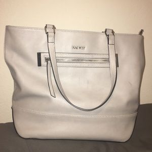 Grey Nine West purse